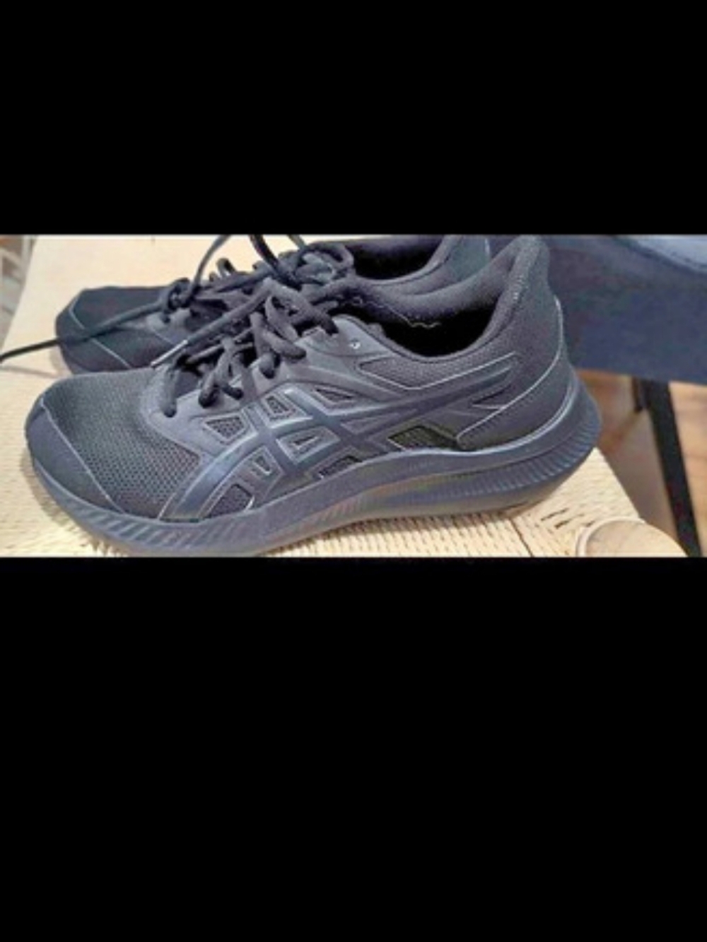 ASICS Black Athletic Shoes